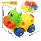 Early Learning Education DIY Screw Nut Group Installed Plastic 3d Puzzle