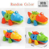 Early Learning Education DIY Screw Nut Group Installed Plastic 3d Puzzle