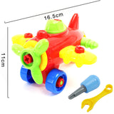 Early Learning Education DIY Screw Nut Group Installed Plastic 3d Puzzle