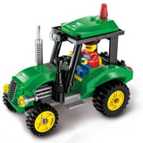4 Type Civilized City Sweeper Legoings Assembled Model Building Blocks Toys Kit DIY Educational