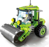 4 Type Civilized City Sweeper Legoings Assembled Model Building Blocks Toys Kit DIY Educational