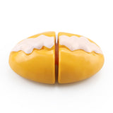 Children Kitchen Cutting Toys Pizza Hamburger Bread Fast Food Pretend Play Plastic